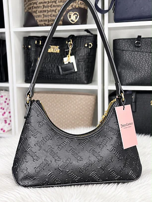 Cartera de hombro juicy Couture Negra
