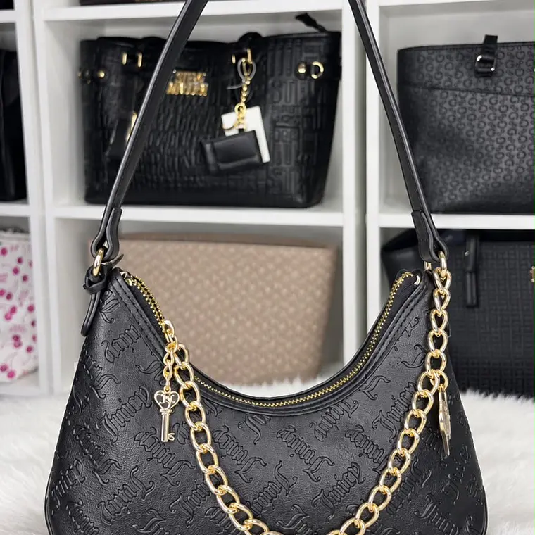 Cartera de hombro juicy Couture Negra 1