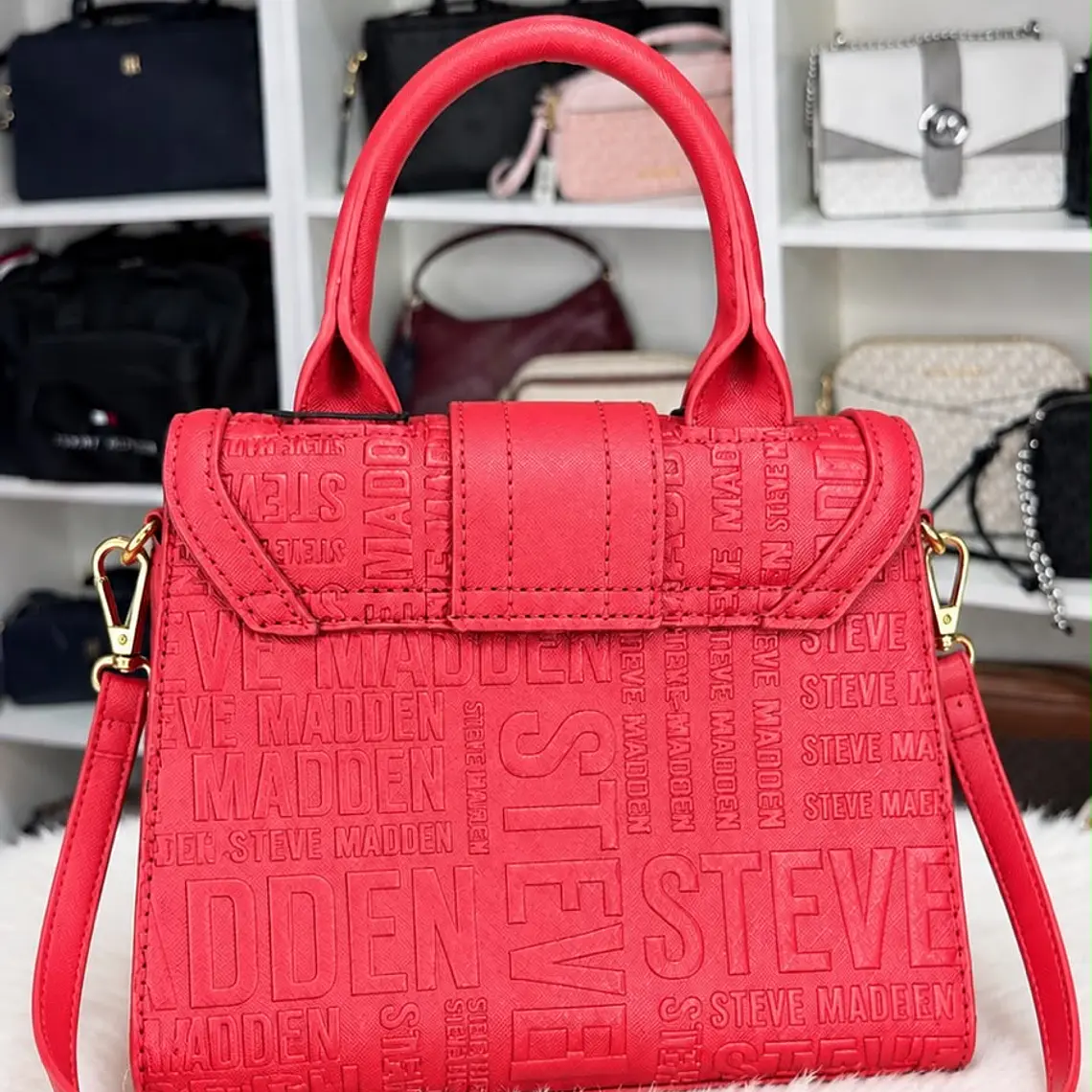 Crossbody Steve Madden Rojo 2