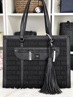 Tote Steve Madden negro + Sobre de mano 