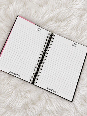 Agenda Juicy Couture Rosa + Llavero 