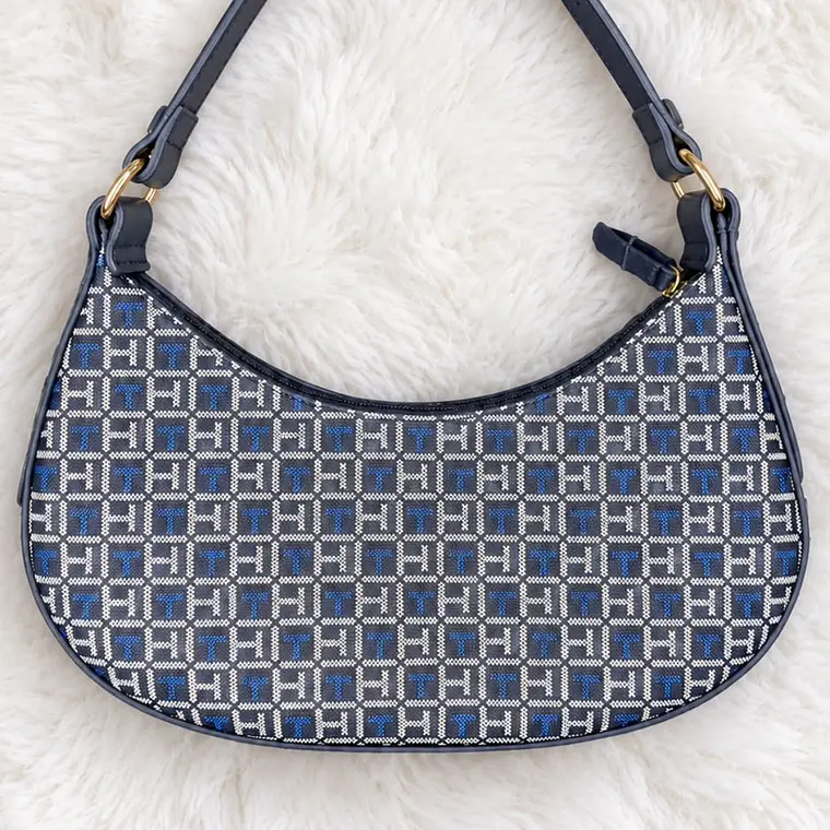 Cartera de hombro Tommy Hilfiger Azul  2