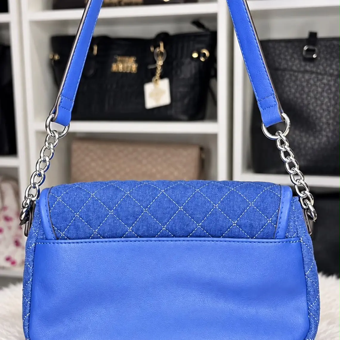 Cartera de Hombro Juicy Couture Azul  3