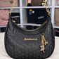 Cartera de hombro Juicy Couture negra estilo Hobo  - Miniatura 1