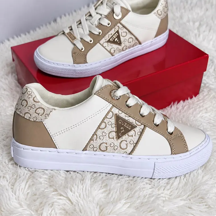 Zapatillas Guess Beige  1