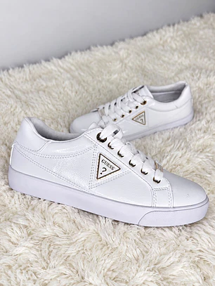 Zapatillas Guess Blanca Charol