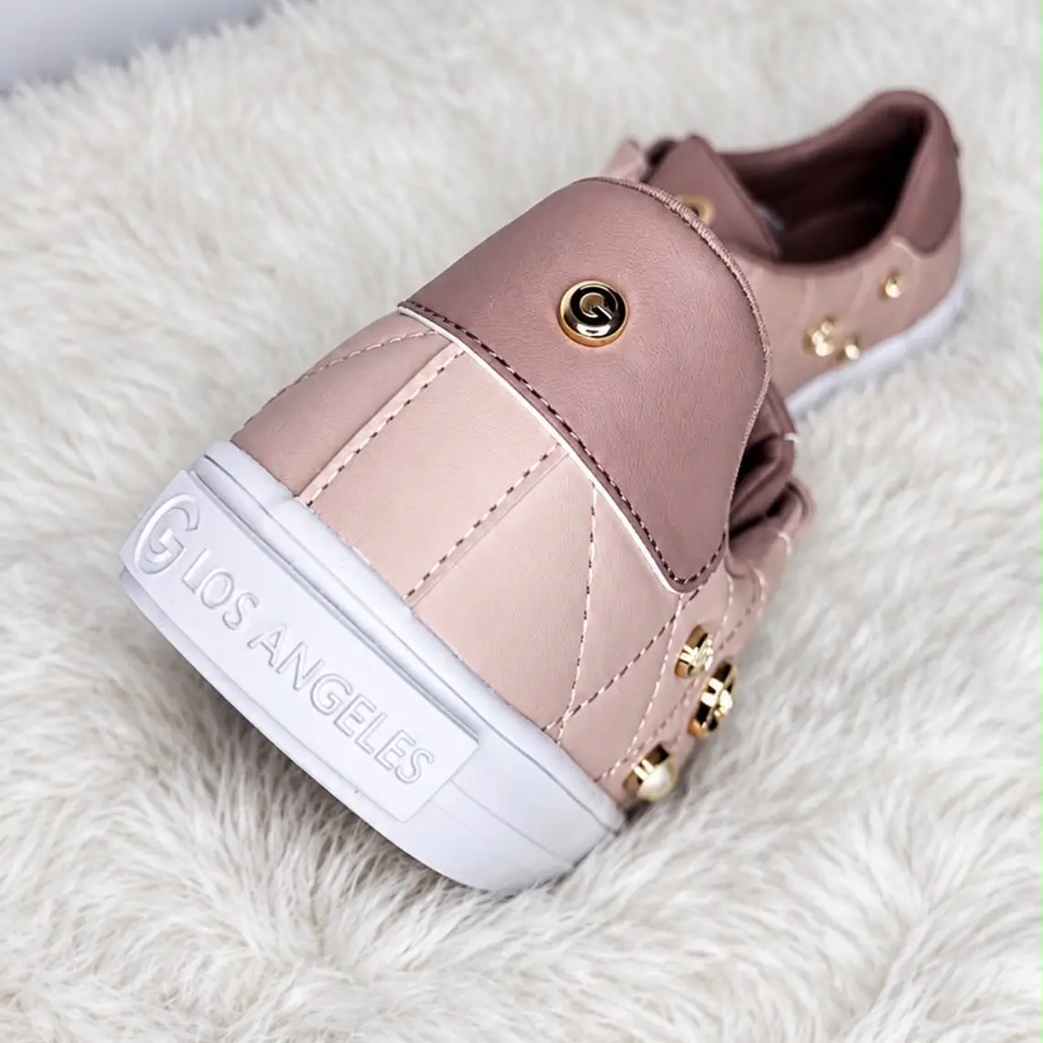 Zapatillas Guess Rosa  2