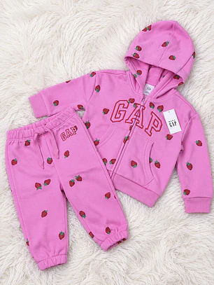Conjunto GAP Niña Fresa 