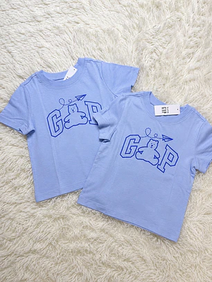 Polera GAP Celeste 