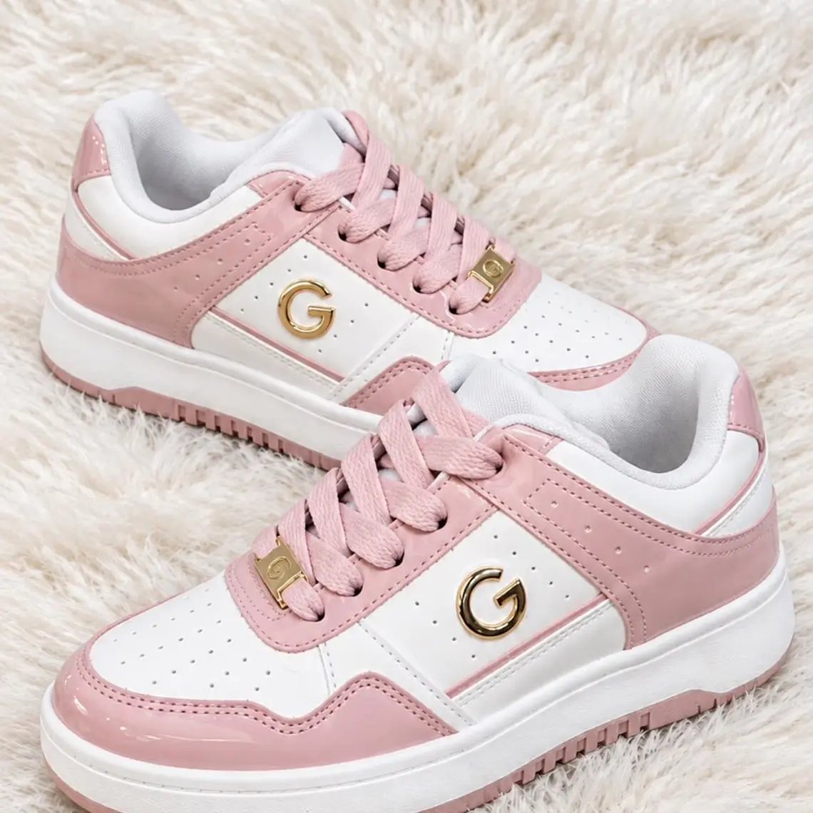 Zapatillas Guess Rosa  1