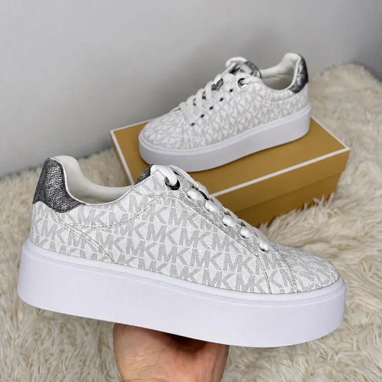 Zapatillas Michael Kors Romey Blanca  1