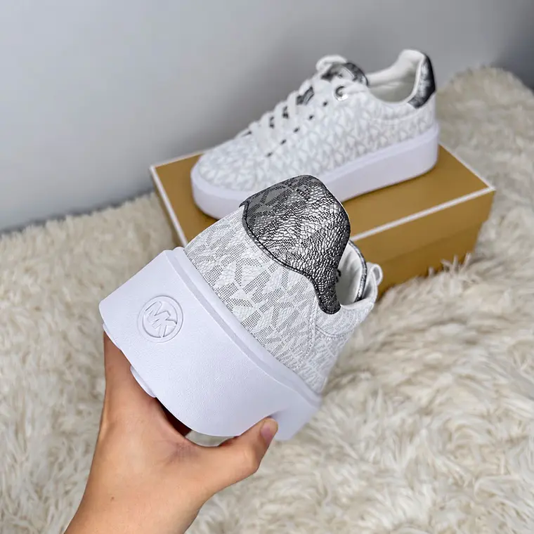 Zapatillas Michael Kors Romey Blanca  2