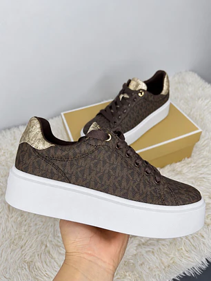 Zapatillas Michael Kors Romey Café 