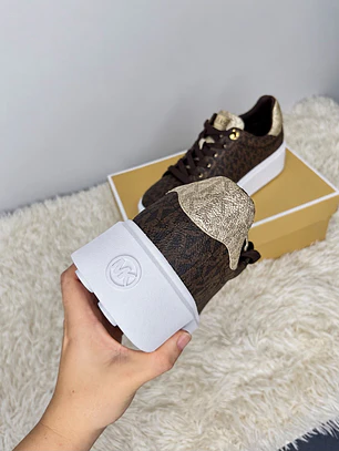 Zapatillas Michael Kors Romey Café 