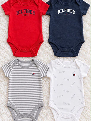Pack 4 Body Tommy Hilfiger
