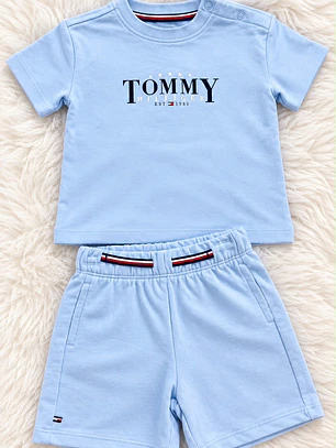 Set Polera + Short  Tommy Hilfiger Niño 