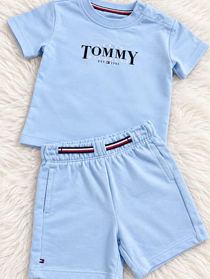 Set Polera + Short  Tommy Hilfiger Niño 