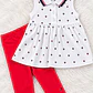 Set Vestido + Calza Tommy Hilfiger Niña   - Miniatura 2