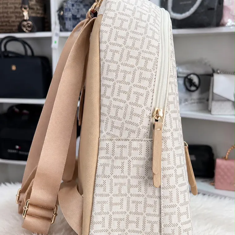 Mochila Tommy Hilfiger Nude  2