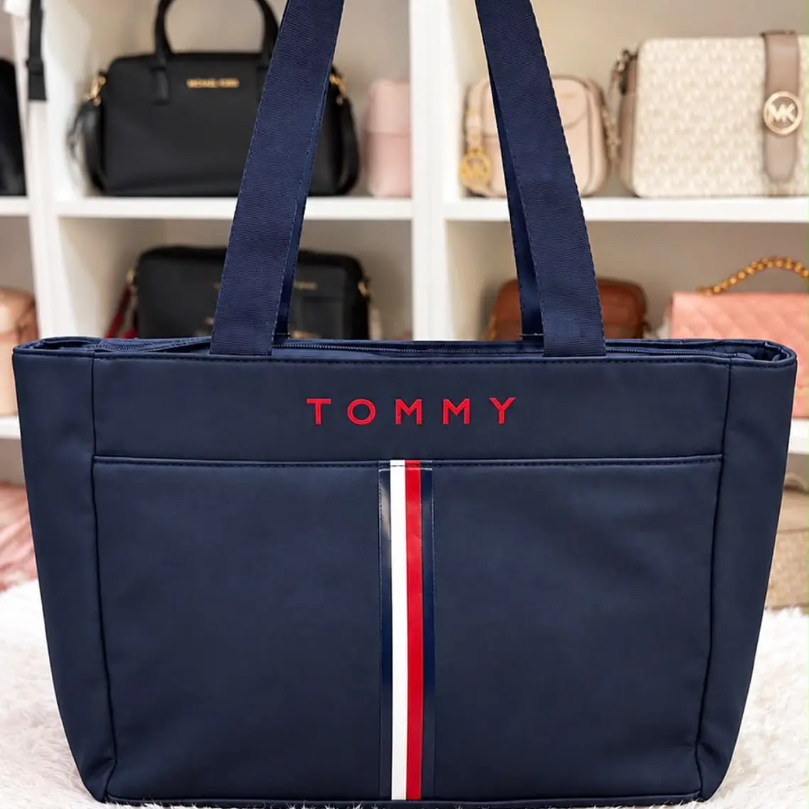 Tote Tommy Hilfiger Azul  1