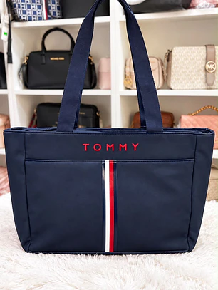 Tote Tommy Hilfiger Azul 