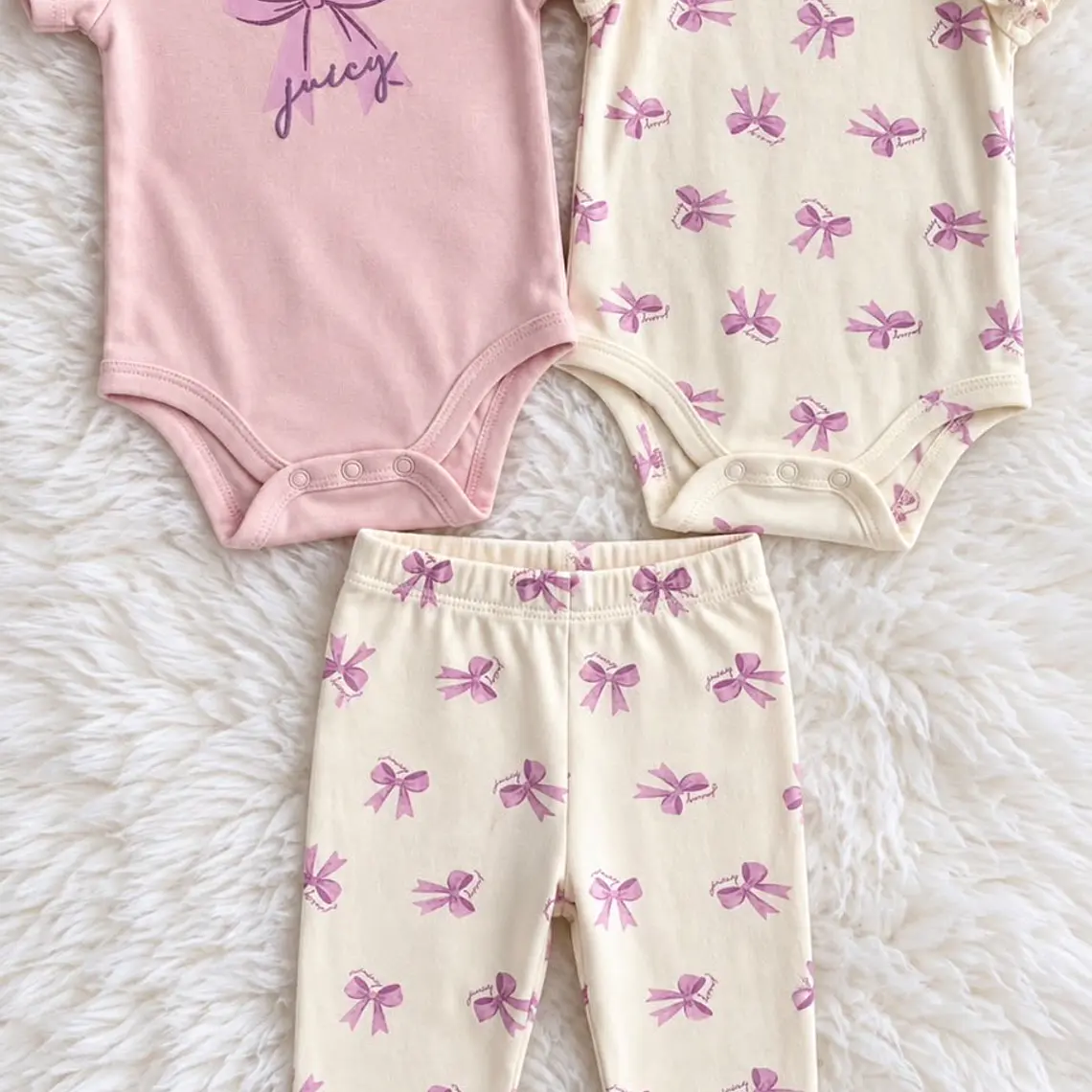 Set Juicy Couture Niña morado  1