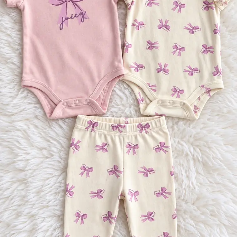 Set Juicy Couture Niña morado  1