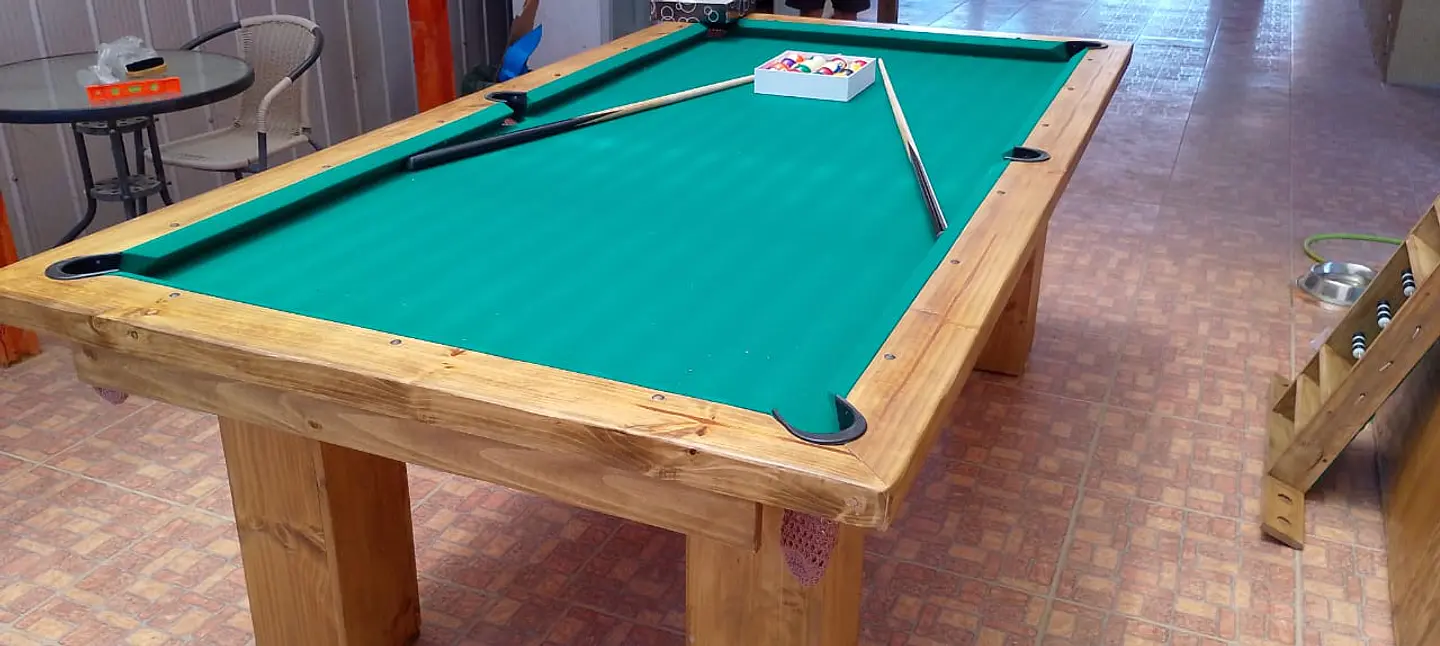   Mesa de Pool 2.60 x 1.40  1/2 Match 3