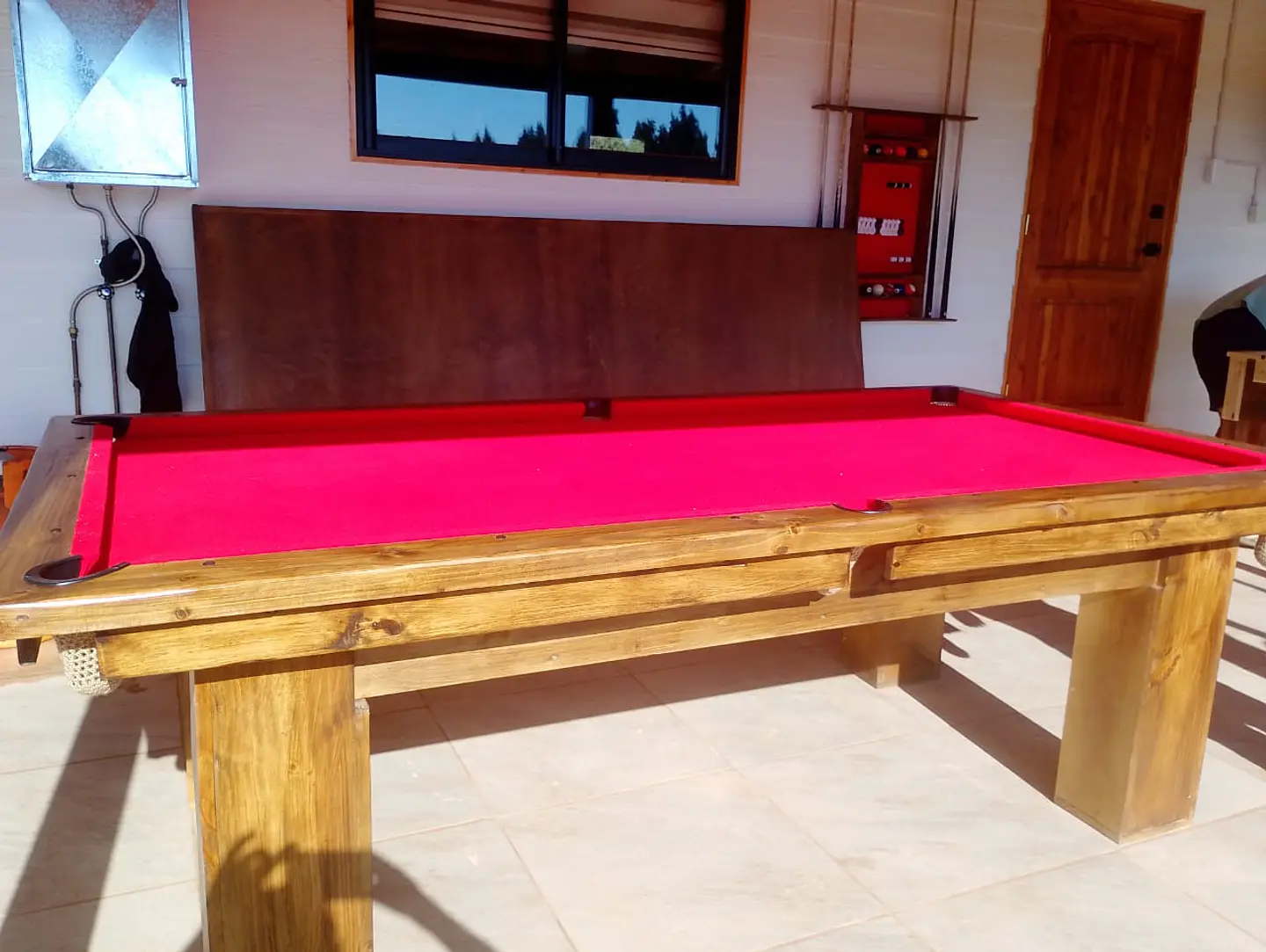 Pack 2 Mesa de Pool 2.58 x 1.40 y Cubierta  2