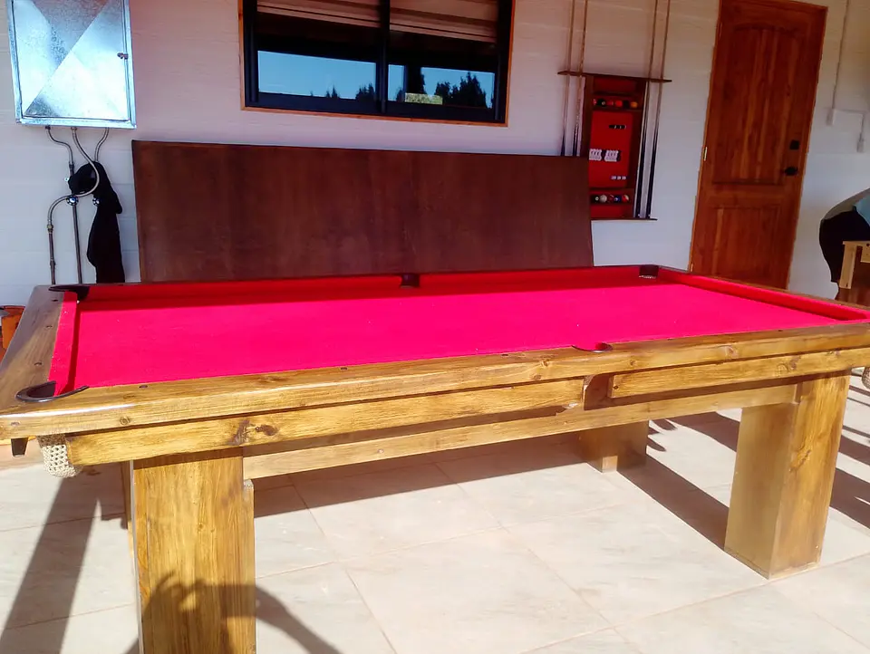 Pack 2 Mesa de Pool 2.58 x 1.40 y Cubierta  2