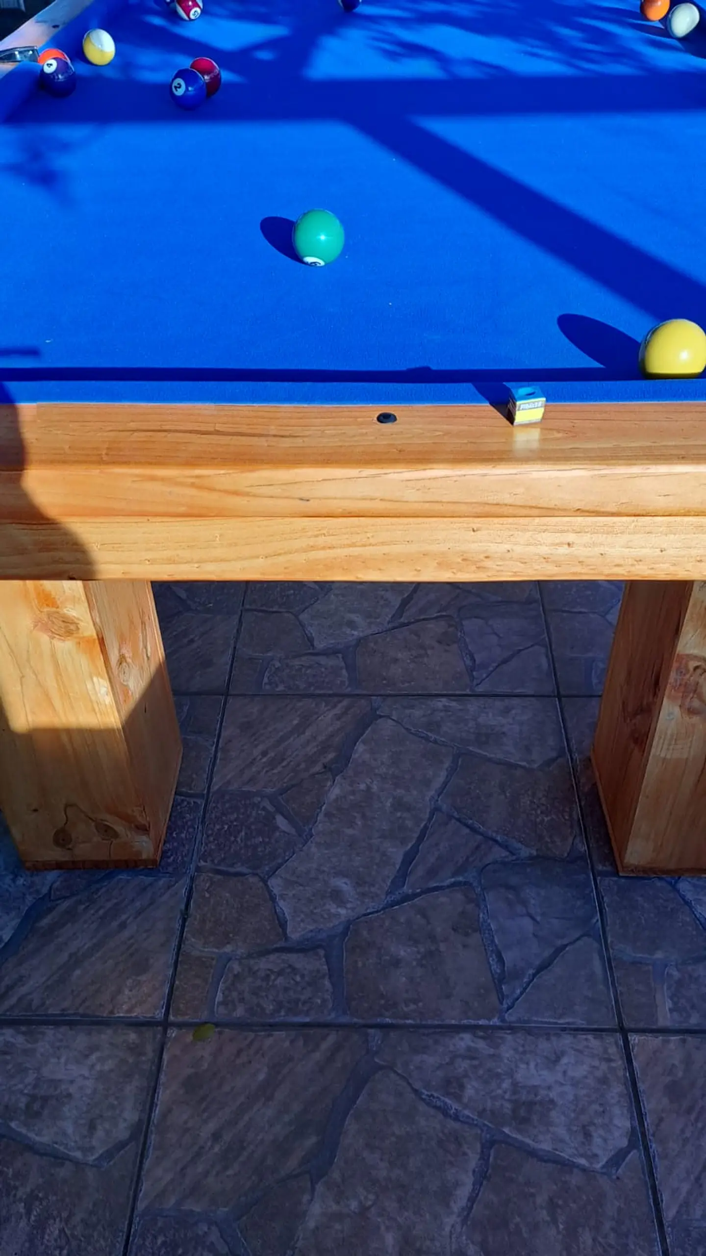  Mesa de Pool 2.58 x 1.40 Con Cubierta  4