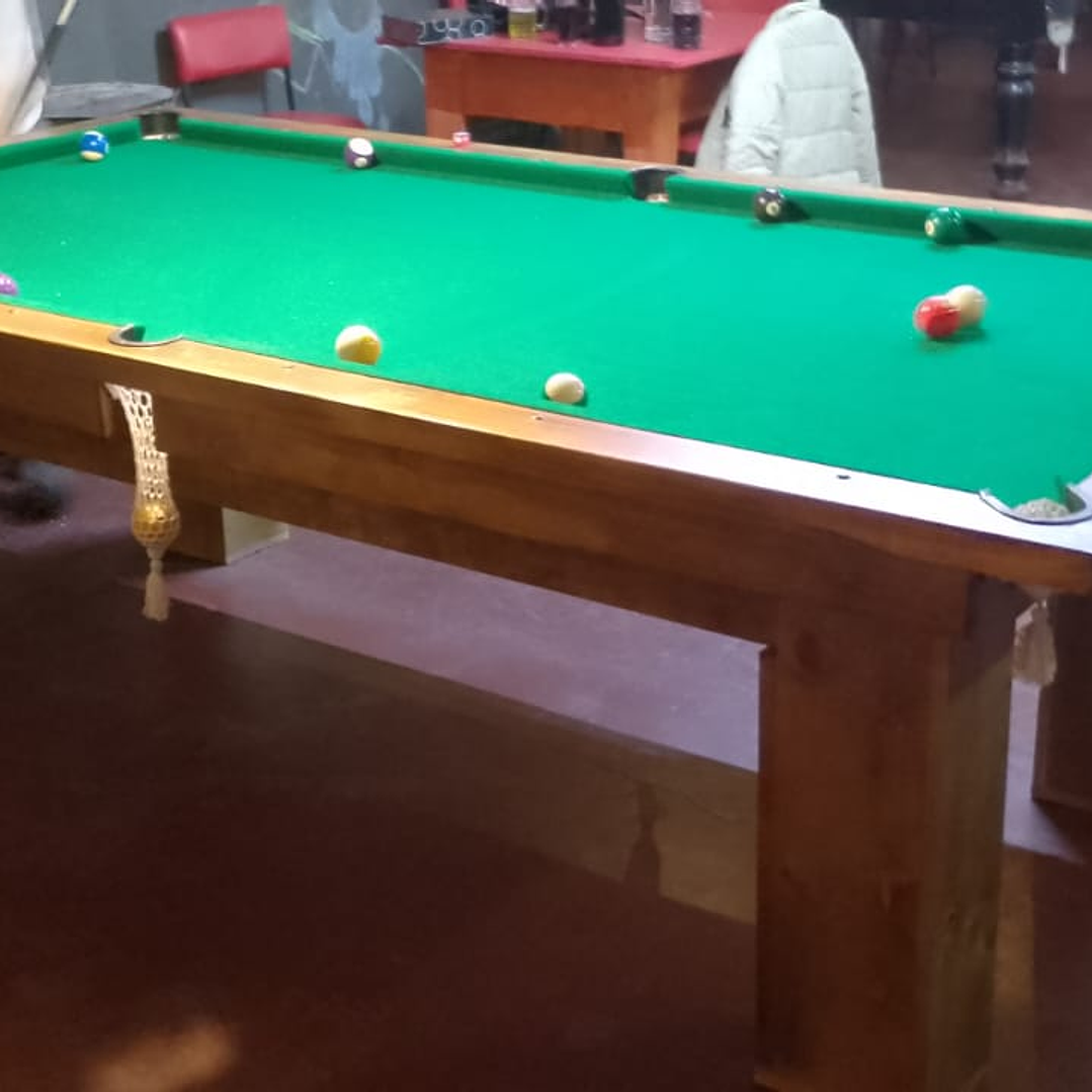 Mesa de Pool 2.58 x 1.40 1
