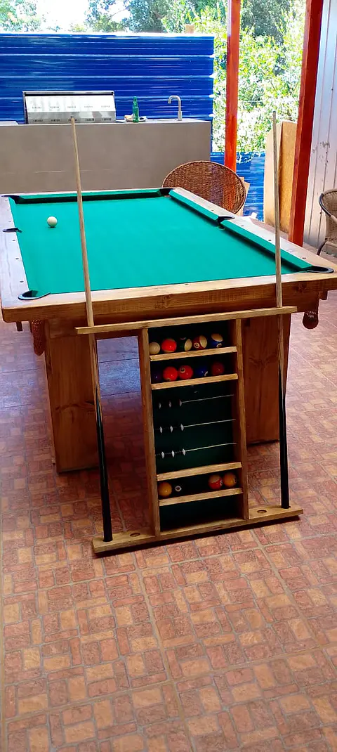 MESA DE POOL 2.60 X 1.40
