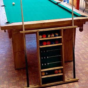 MESA DE POOL 2.60 X 1.40
