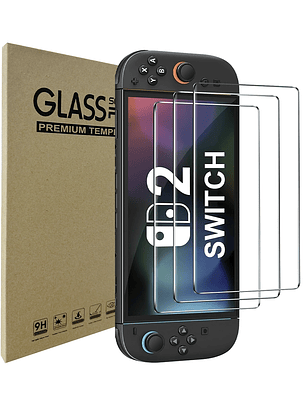 Lámina Protectora Vidrio Templado Nintendo Switch 2