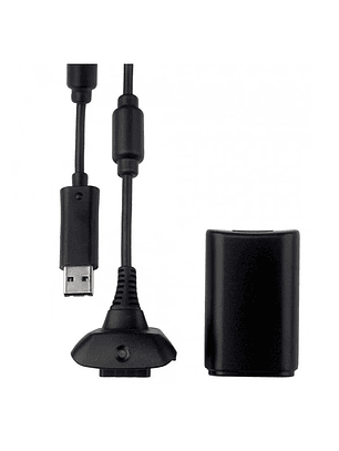 Kit Carga y Juega Para Joystick Xbox 360