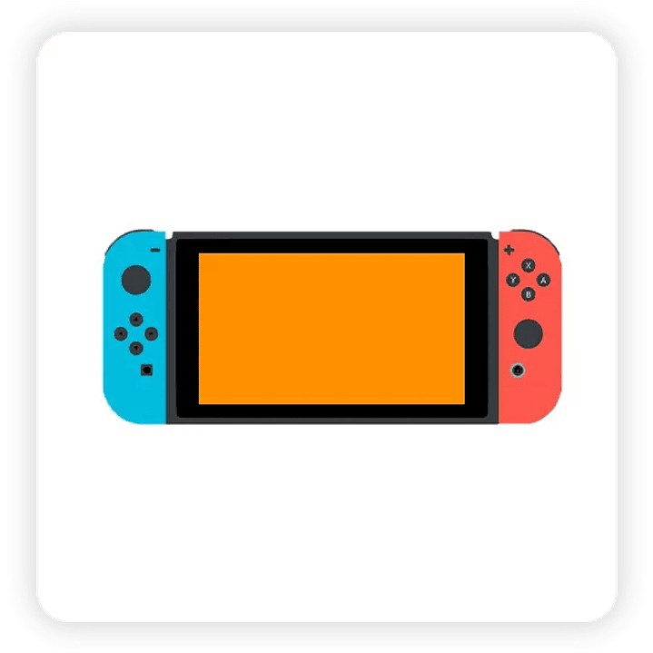 Reparación Pantallazo Naranja Nintendo Switch 1