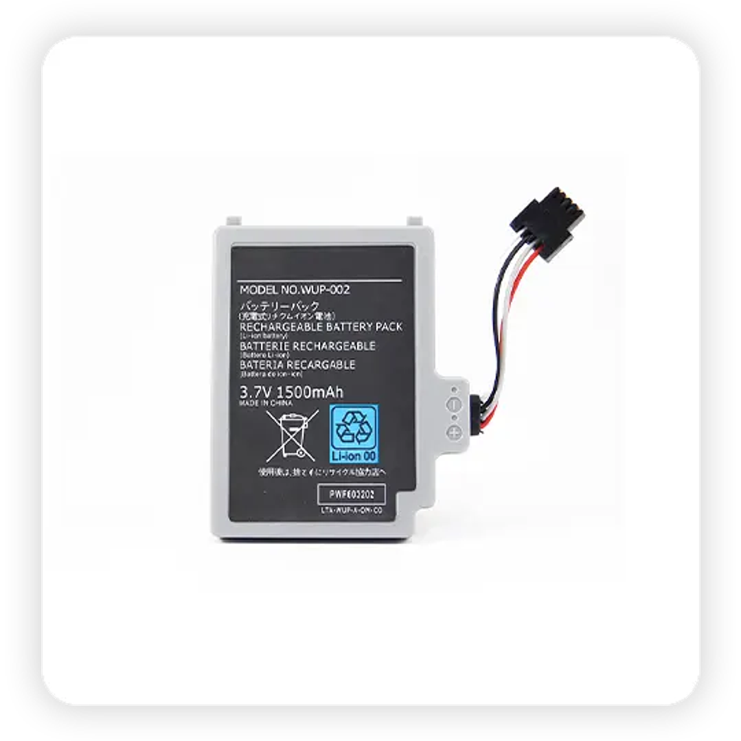 Cambio Batería Gamepad Nintendo Wii U 1