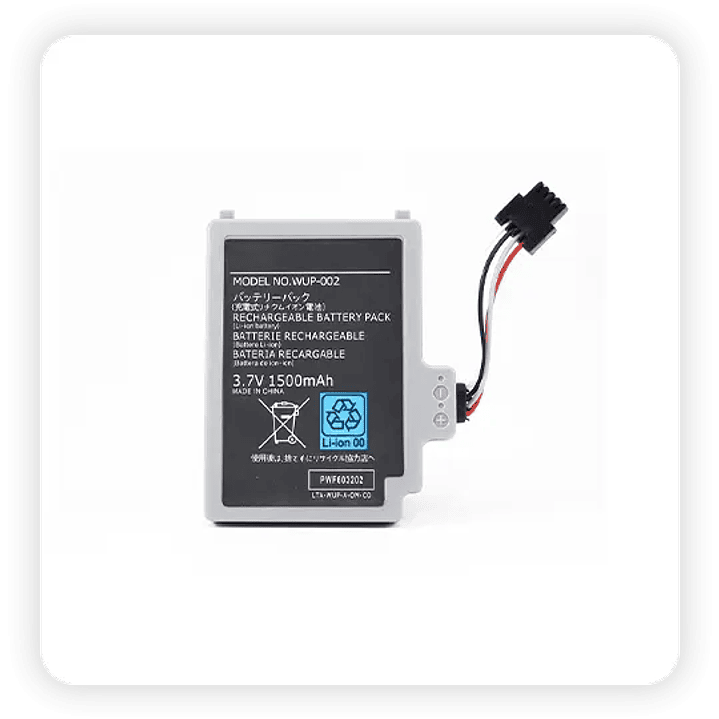 Cambio Batería Gamepad Nintendo Wii U 1