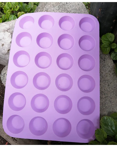 Molde Silicona 24 Círculos 