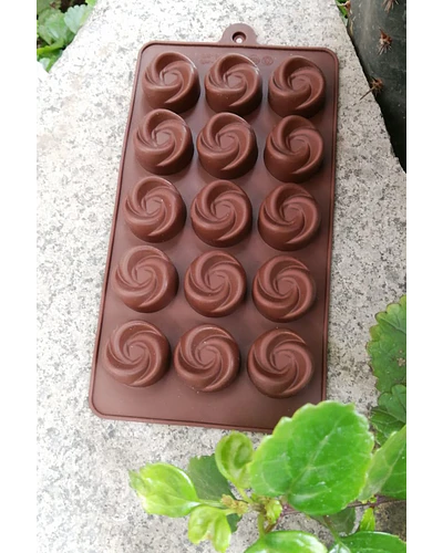 Molde rosas pequeñas