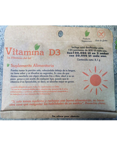 Vitamina D3 800 UI