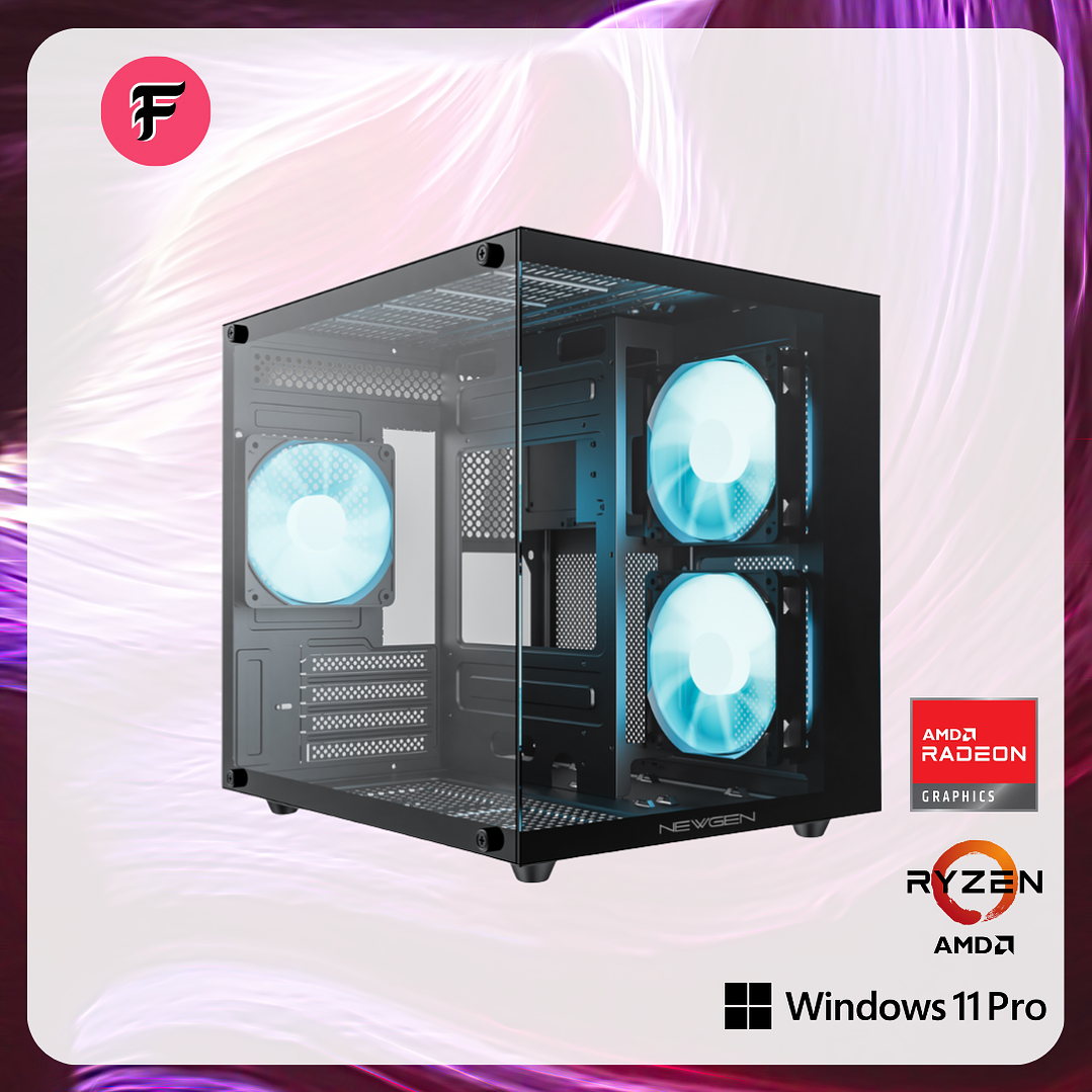 PC GAMER RX 7600 / RYZEN 7 5700X / 32 GB RAM / 1 TB SSD / PLACA B550 1