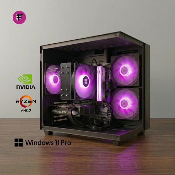 PC GAMER RTX 5070 12 GB / RYZEN 5 8400F / PLACA A620 1