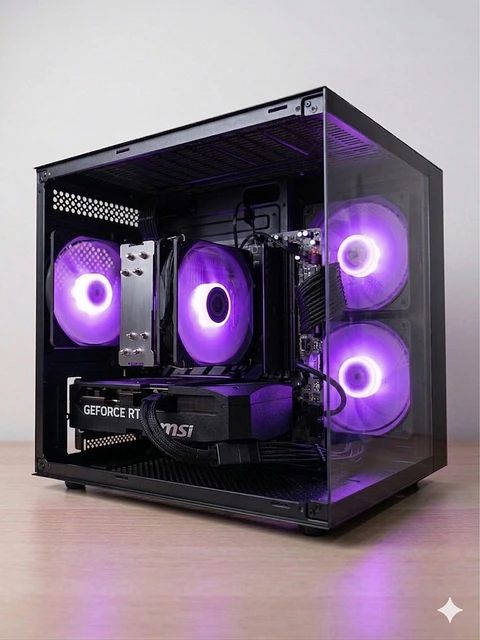 PC GAMER RTX 5070 12 GB / RYZEN 7 9800X3D / PLACA B850
