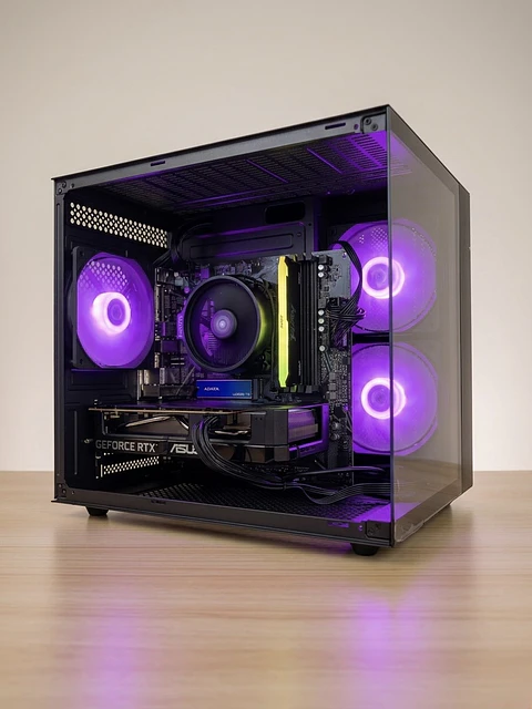 PC GAMER RTX 5060 / RYZEN 5 5500 / PLACA B550