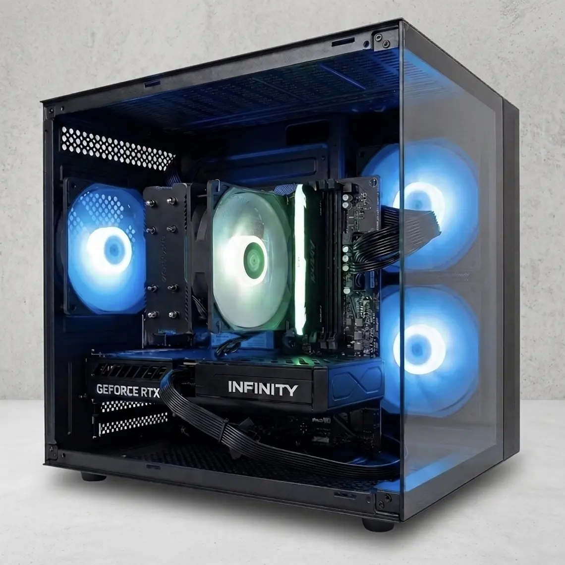 PC GAMER RTX 5060 / RYZEN 7 5700X / PLACA B550 1
