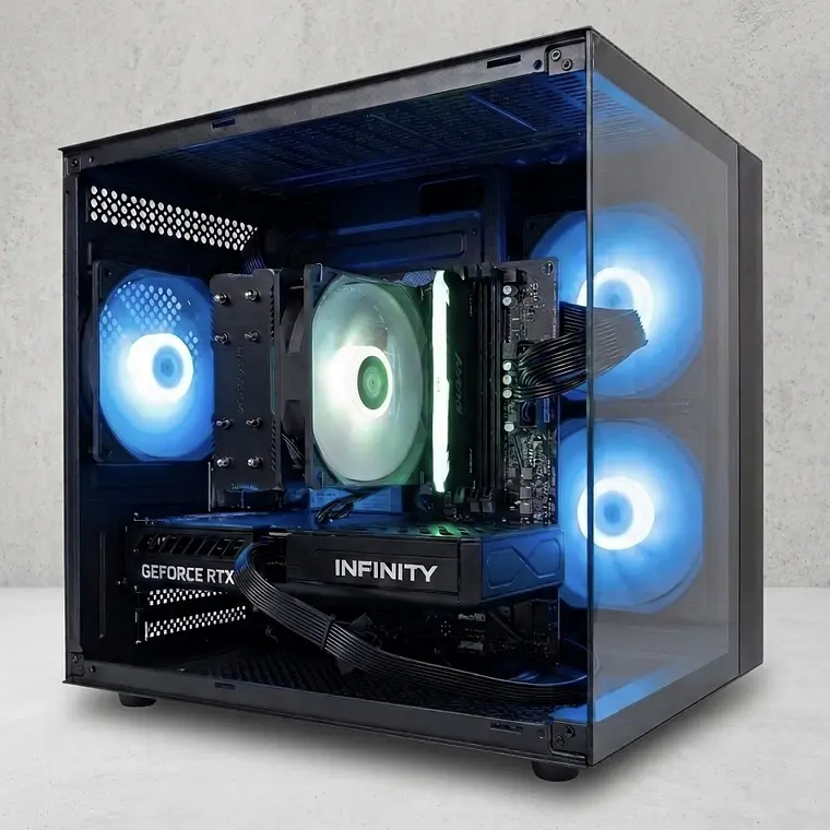PC GAMER RTX 5060 / RYZEN 7 5700X / PLACA B550 1