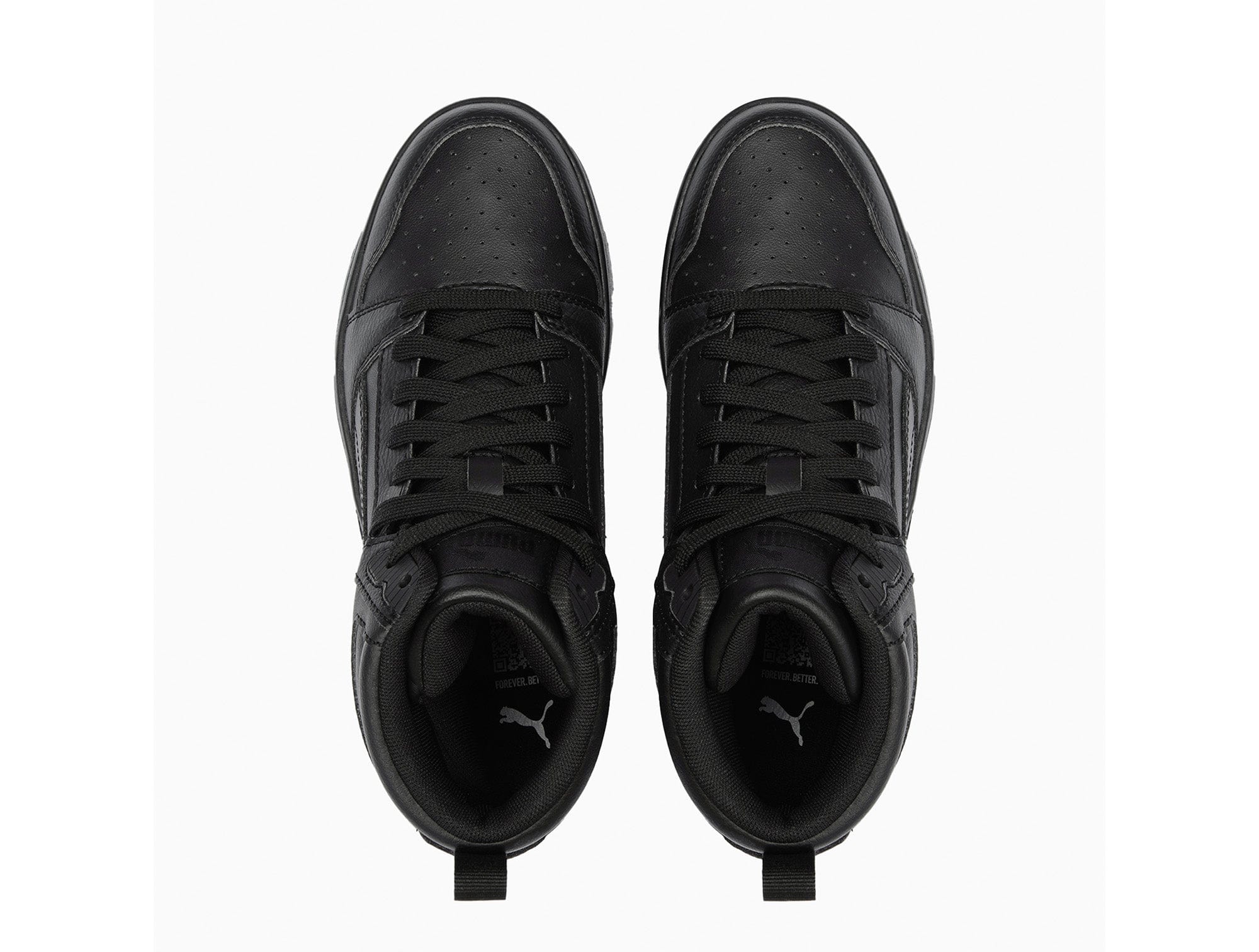 Zapatillas Puma Rebound V6 Cadete Mono Negro 3