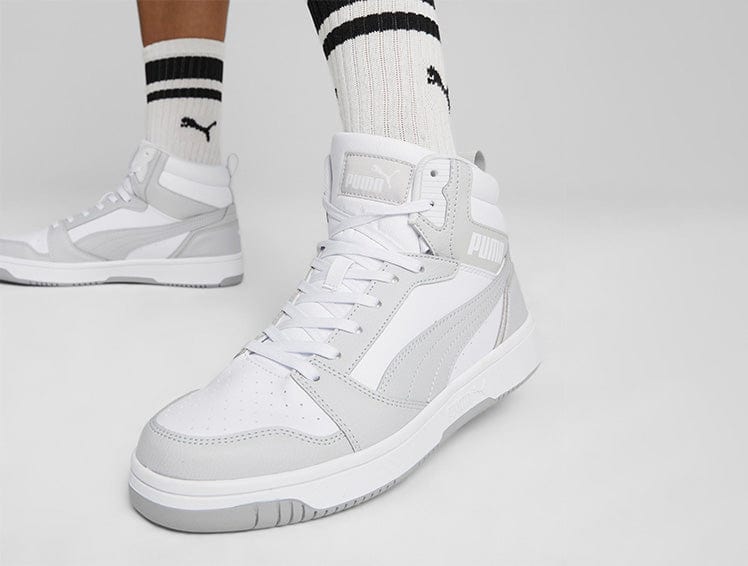 Zapatillas Puma Rebound V6 Hombre Gris 2